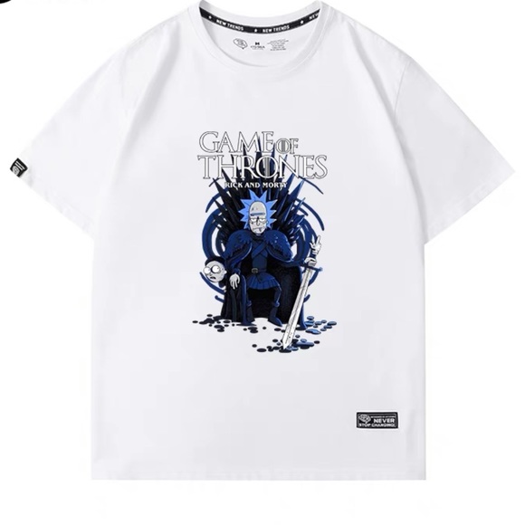 Rick and Morty, Game of Thrones, T shirts. New - Picture 1 of 1